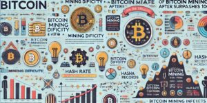 해시레이트 증가 비트코인 채굴 난이도 100조 돌파