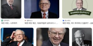 워렌버핏 투자 관점 분석